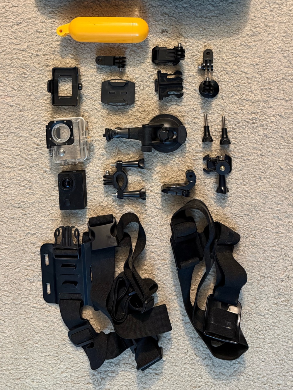 Action Camera with Accessories Kit (CASE INCLUDED)